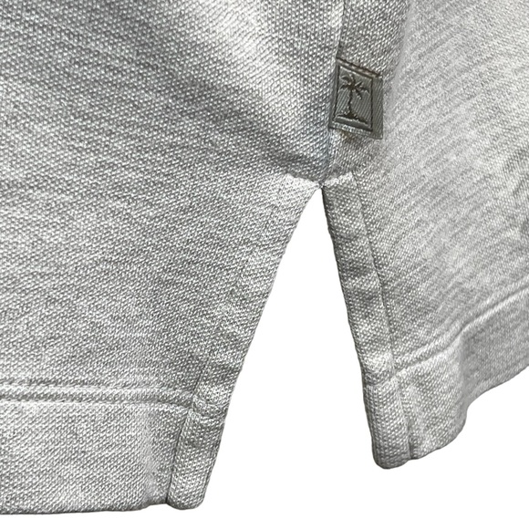 Tommy Bahama Men’s Silk Blend Tan & Sage Green Polo With Tropical Palm Trees XXL - Picture 6 of 14